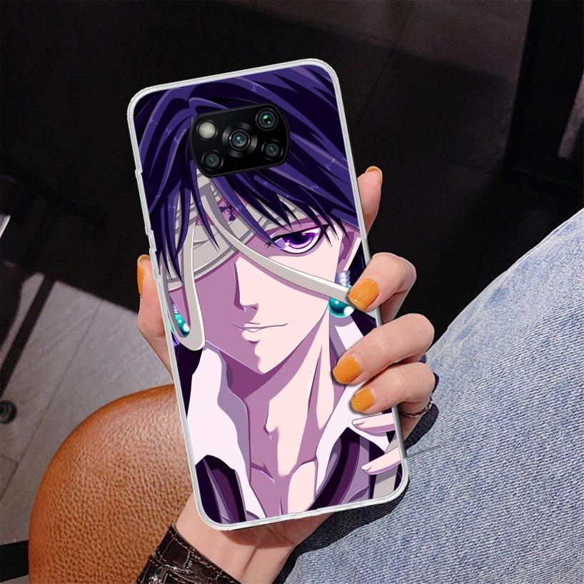 Huner X-Hunters Chrollo Shizuku Phnoe Case for Xiaomi Poco X5 X6 X7 Pro X4 Gt F7 Ultra M8 M7 Redmi 15C 15 13C 13 12C 12 Unique C