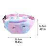 Plush Girls Unicorn Waist Bag Crossbody Belt Bag Cute Travel Waist Bag with Adjustable Belt Birthday Unicorn Gift