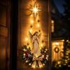 Snow Trail Shape Light-emitting Birth Scene Wall Decoration  Home Indoor Decor