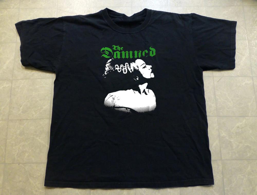 Trend The Damned Black Cotton All size S-345XL Unisex Shirt Unisex T-Shirt S