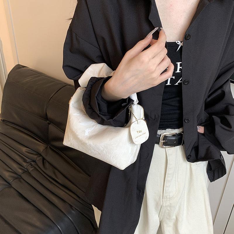 Fashionable Design Bag for Women In Hand Korean Summer New Simple Slant Cross-weather Small Square Bag Trendy Shoulder Bag