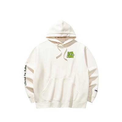 Anta Lifestyle Series Hooded Solid Color Pocket Sweatshirt Unisex Sweatshirt 172518701-5