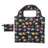 Vikbar shoppingväska Återanvändbar tygkasse Söt med djur- och växttryck Vikbar bärbar shoppingkasse för matvaror, mataffär, picknick, resor