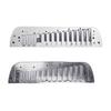 Aluminum Smooth C Key Harmonica Mouth Organ Metal Comb Harmonica for Easy Play and Quick Assembly Easy To Use