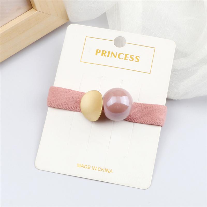 Korean Crystal Beads Headband Women Girls Hair Bands Fashion Elastic Scrunchies Hair Accessories Headwear Ponytail Holder Gifts