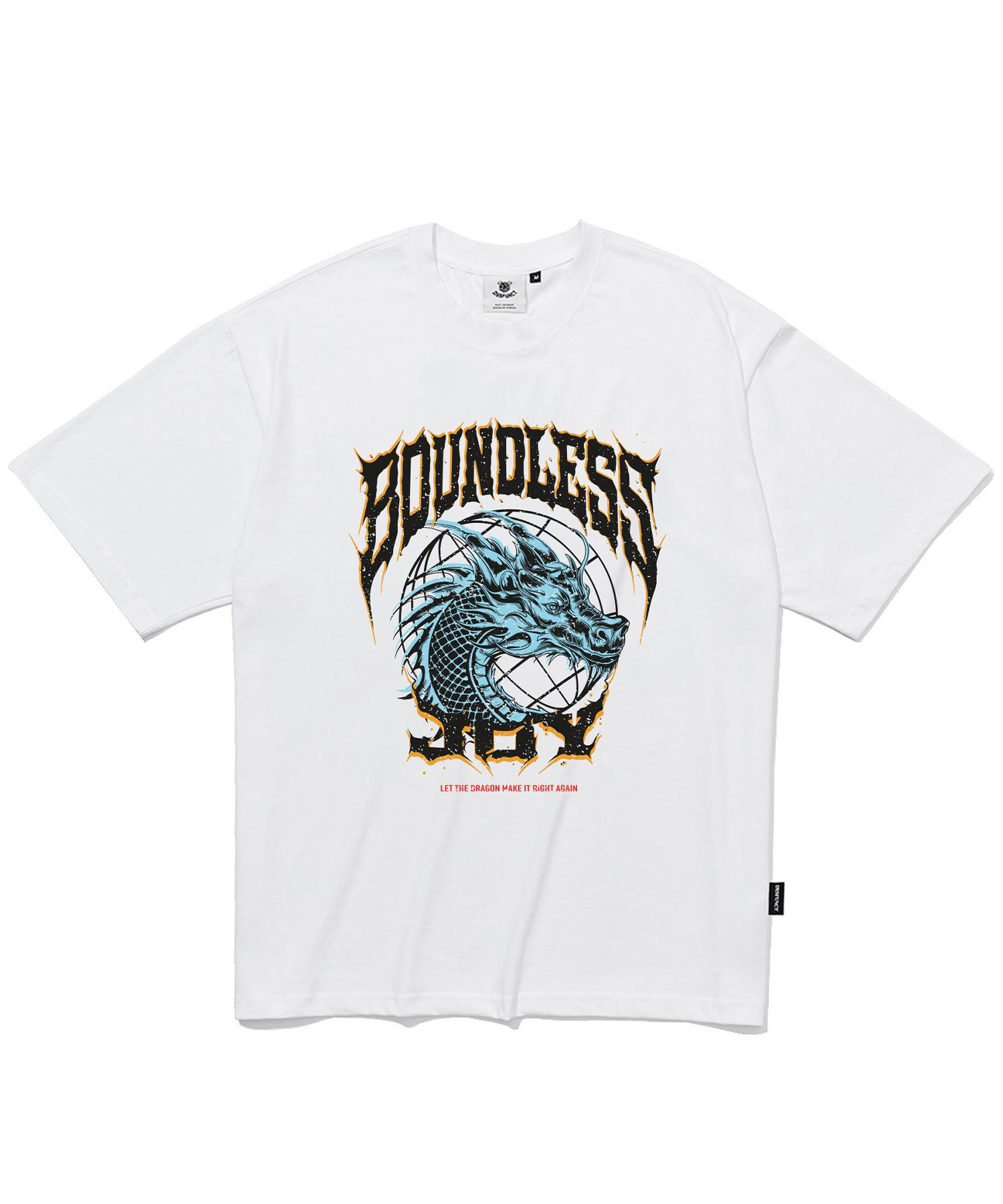 Disfunct The Dragon T-Shirt (White) S