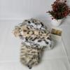 Han fortschrittlicher Sinn Leopardenmuster Kunstpelz Plüschmütze Damen Herbst und Winter zeigen ein kleines Gesicht Tasche Kopf warm Ohrenschutz Lei Feng Mütze Tiger pa