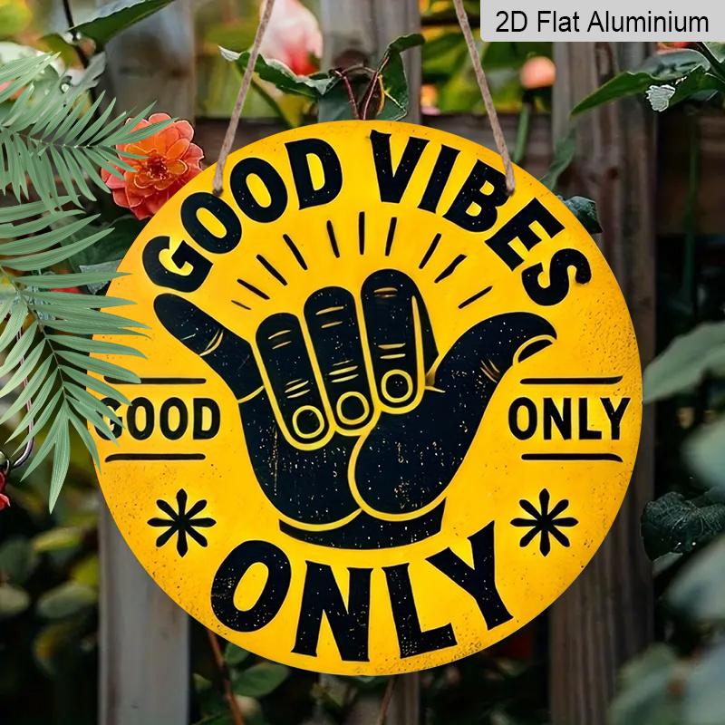 

2D Flat Aluminum Art Featuring A Healing-themed Design, Measuring 7.87 X 7.87 Inches. Perfect for Home Decor, Bedroom Decor, Bars, Kitchens, Cafes Aluminum