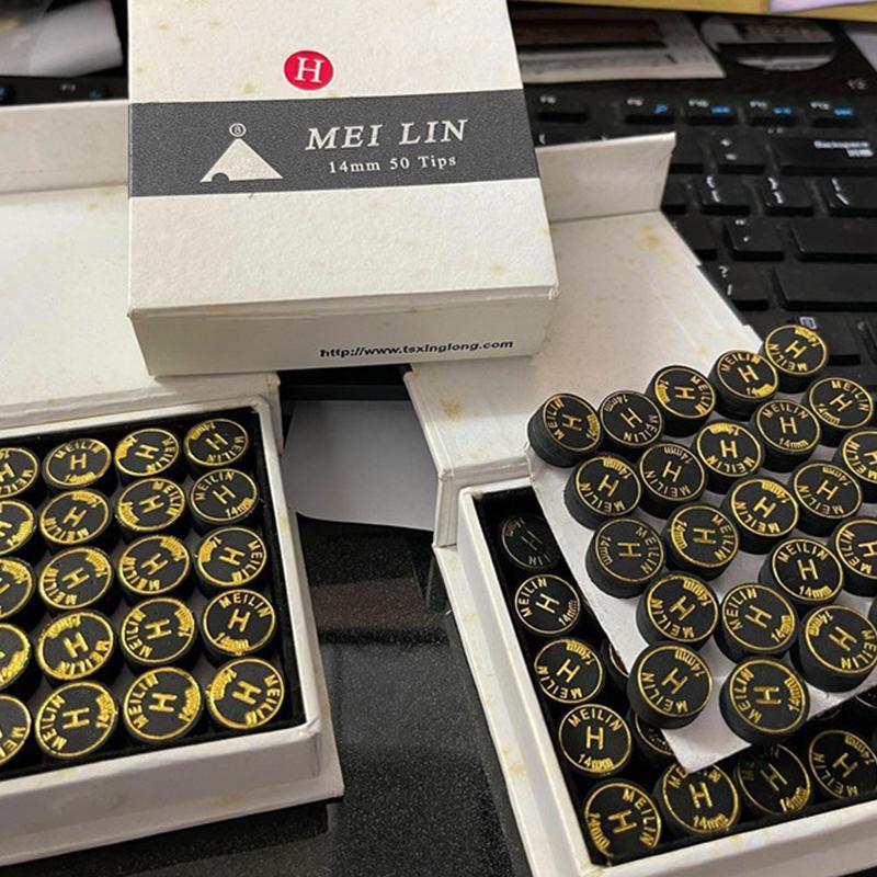 1Pcs/Lot 14Mm Japanese Cue Tip Quality Pool Billiard Pigskin Cue Tip 9 Layers Snooker Cue Tip