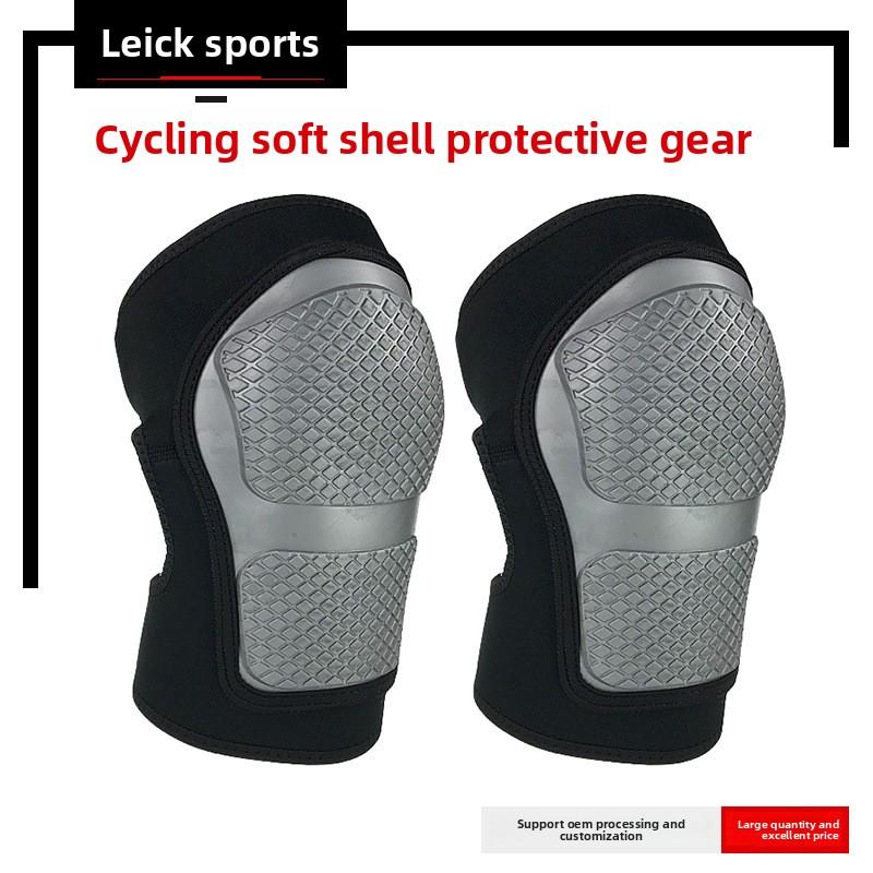 Soft Shell Comfortable Anti-drop Shock Absorption Sports Knee Pads Roller Skating Riding Skating Elbow Pads Kit