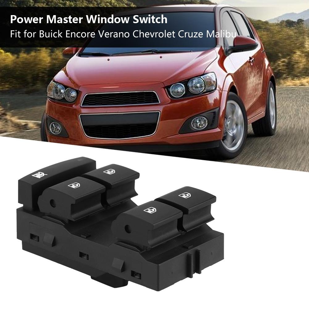 Electric Power Master Window Switch for Verano Malibu 13305373 LHD