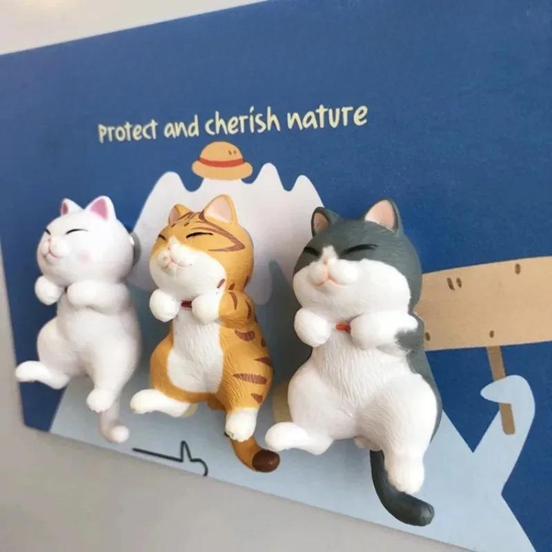 3 Buc Magneți 3D cu Animale Magnet Creativ de Personalitate Autocolant Magnetic Magnet Drăguț Decor Acasă Magnet Cadouri