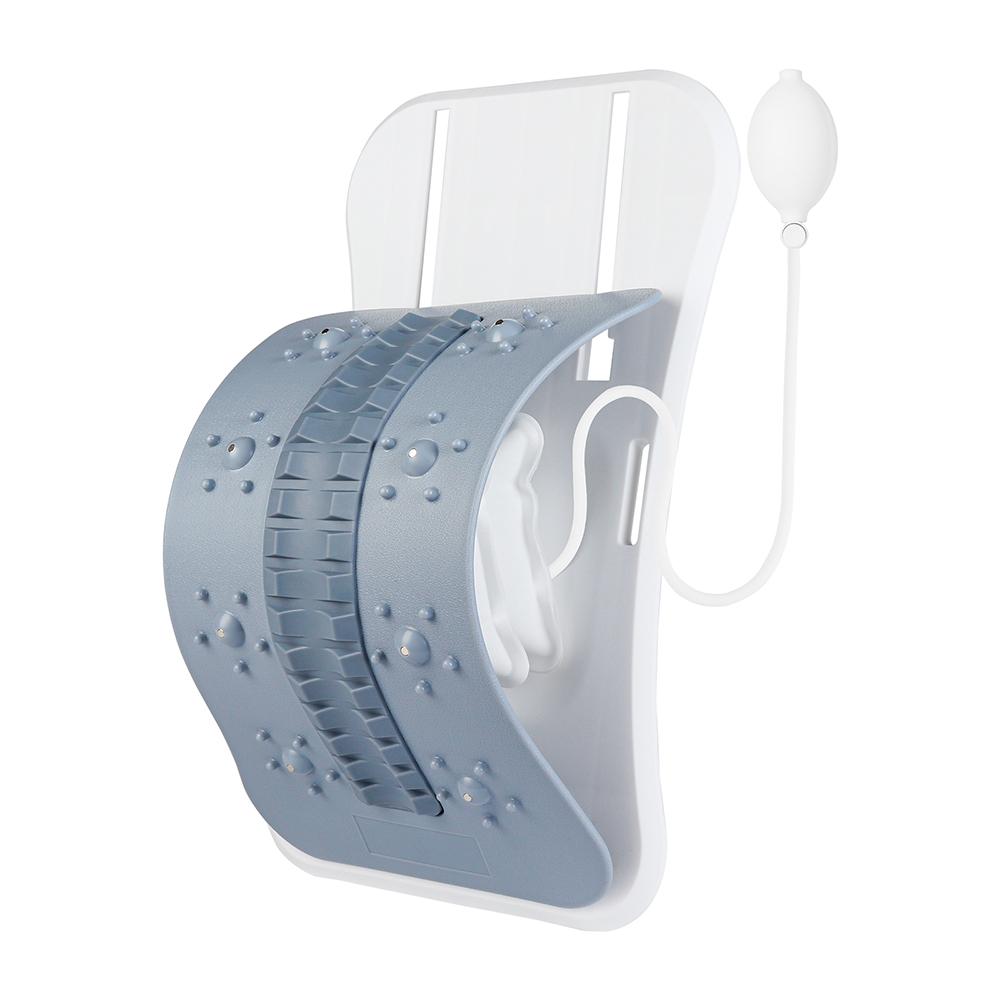 Back Stretcher Height Adjustable Airbag Lumbar Support Traction Device Waist Stretching Massager Waist Lifting Pilates Board