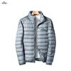 Mens Lightweight Winter Puffer Jacket Stand Collar Casual Sporty Warm Coat Teens