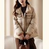 JIANHU Women's White Duck Down Winter Jacket