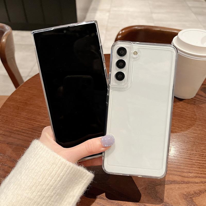 Transparent Case For Samsung Galaxy A A3 A2 A1 G A16 A26 A36 A6 A17 A37 A7 S26 Plus S2 Ultra Edge Coque Silicone Cover