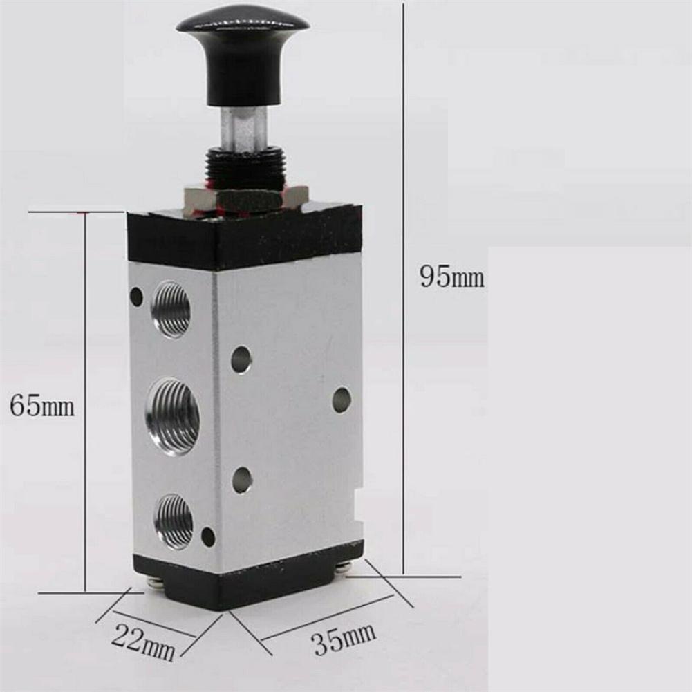 4R210 08 Air Control Valve Push Pull Pneumatic 5 Way 2 Position with Silencer