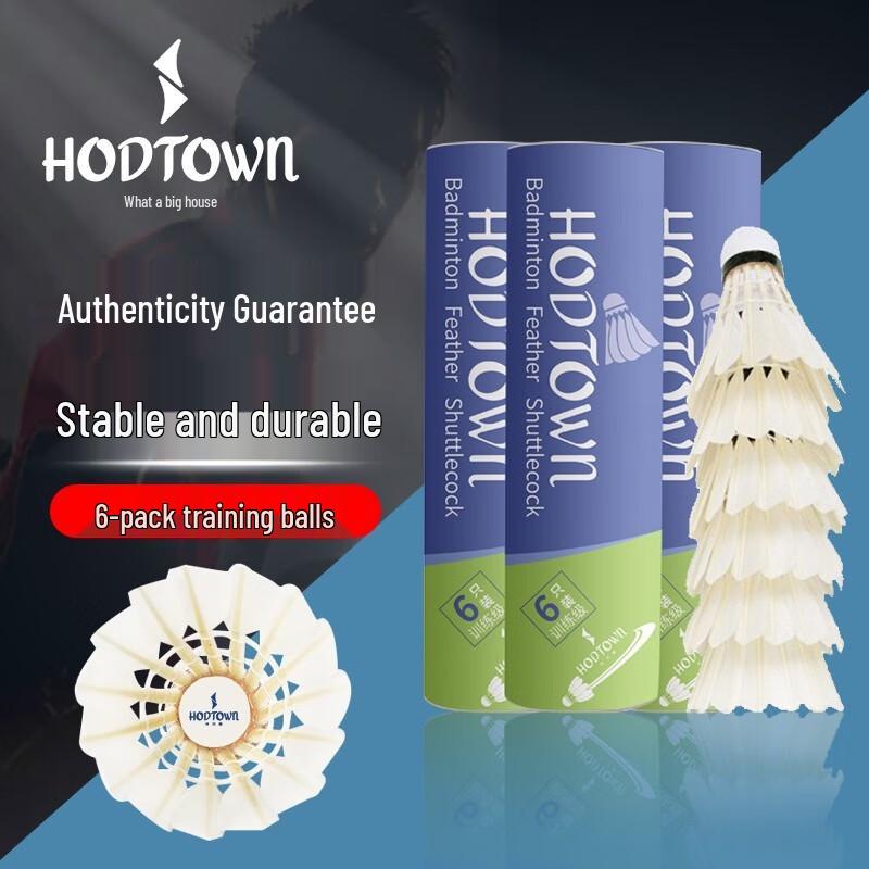 Hodtown S450 Badminton Shuttlecocks 6-Pack