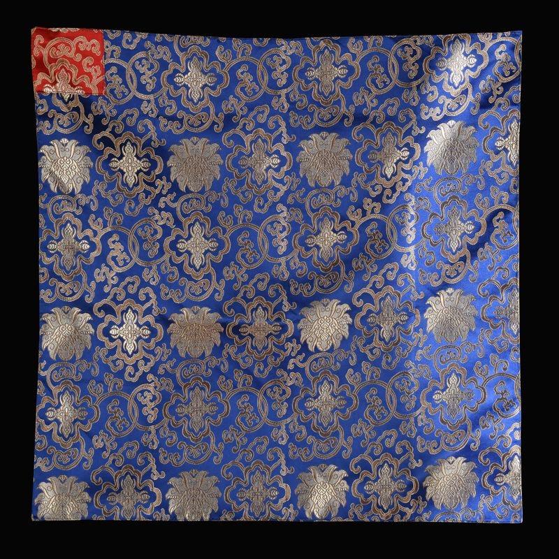 Buddhist Scripture Storage Bag, Tantric Organizer, Handicrafts, Embroidery, Satin Manza Cover, Cloth, Good Luck, Home Gift