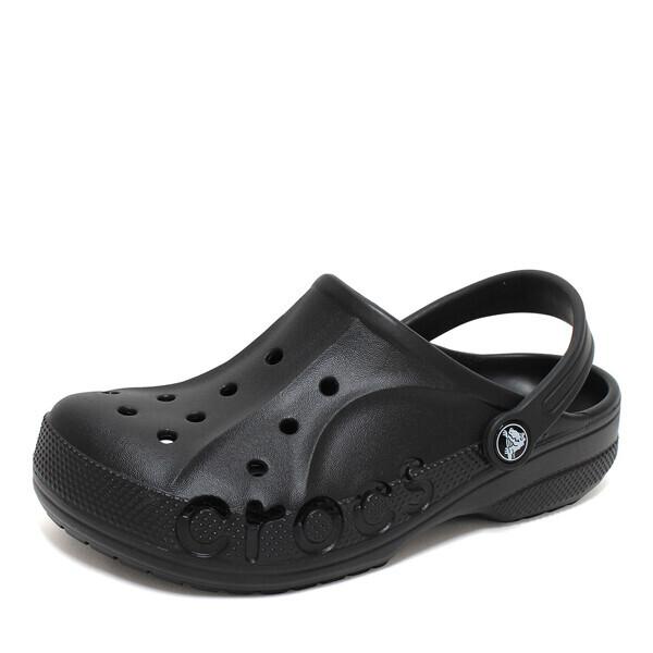 Crocs Kids Baya K Clog blacK Kids Junior Summer Swimming Sandals Slipper Shoes 207013 001