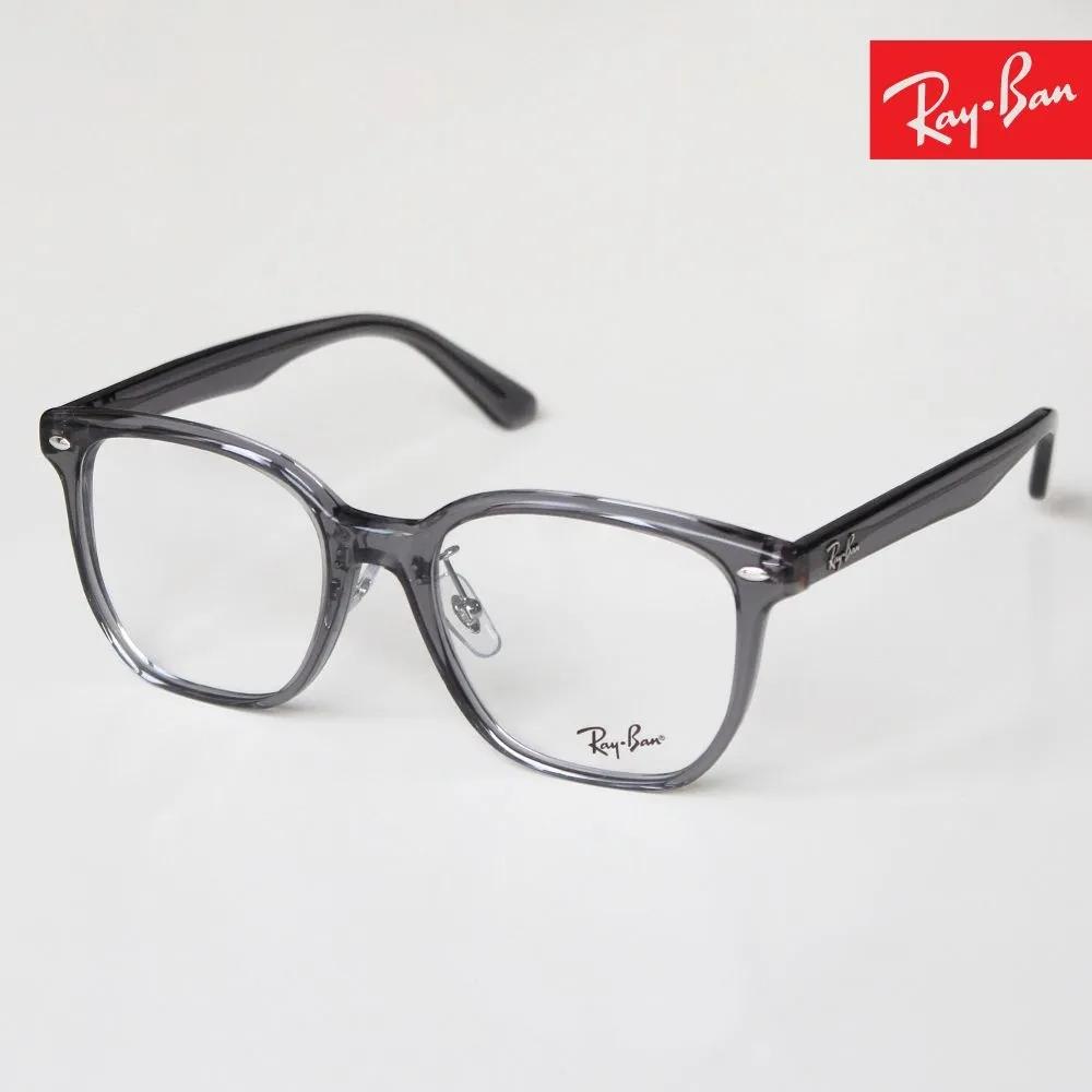 Ray-Ban Glasses Large Horn-rimmed Square Frames Men Women RB 5425 D 8268 Clear Gray