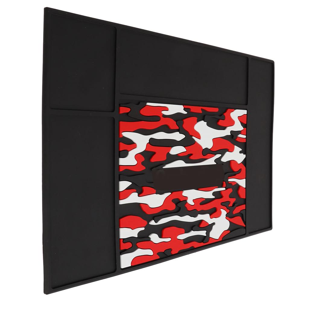 Barber Mats Slip Resistant Salon Barber Station Organizer Pad Flexible Silicone Mat
