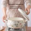 FUJIHORO Provence Series Enamel Soup Pot