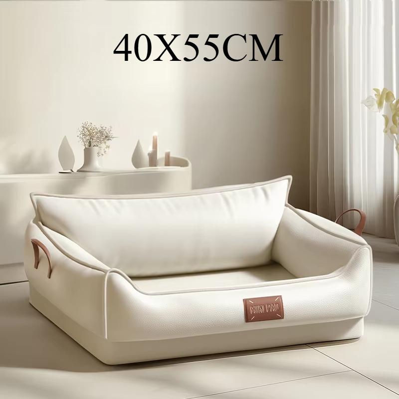 

Warm Dog Mats House Winter Large Beds Sofa Waterproof Dog Mattress Pet Products Accessories Leather Easy Clean Emulsion Mats