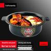 Yingbai Kommerzieller Sichuan Gesichts Emaille geteilter Hot Pot