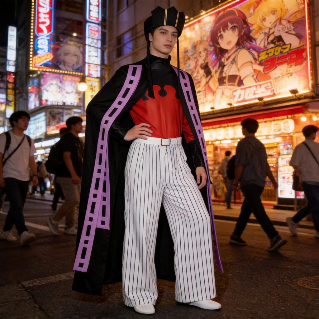 Demon Slayer Douma Zwölf Dämonen Cosplay Outfit Aus Polyester Für Anime-Conventions Und Events