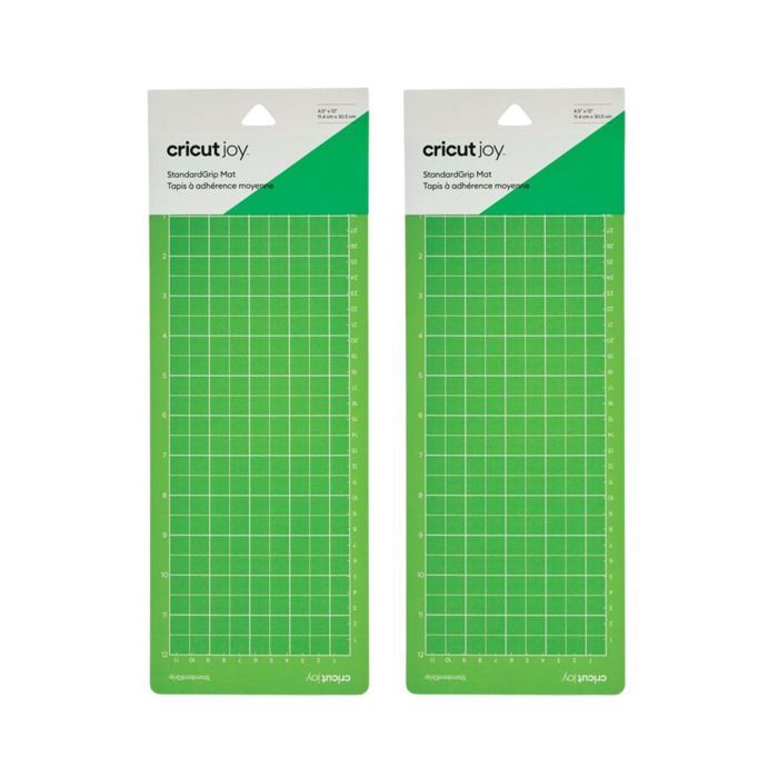 2 tapis de coupe à adhérence standard 30,5 x 11,4 cm Cricut