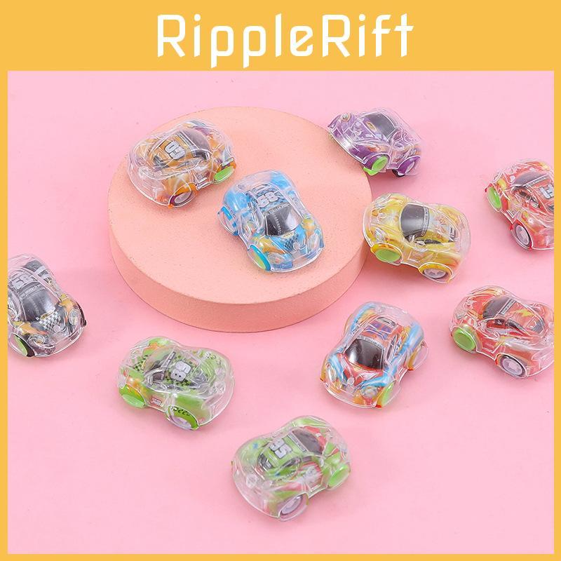 Simulation Mini Inertial Transparent Graffiti Car Model Children Toy For Toddler Development And Parentchild Play