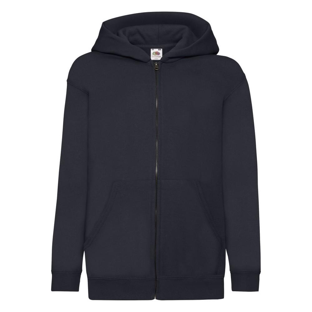 Fruit of the Loom Childrens/Kids Classic Hooded Jacket