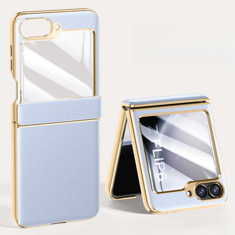 The Hinge Spring for Foldable Screens Is Suitable for The Samsung Zflip6 Phone Case with An Integrated Cover for The Galaxy6 Generation