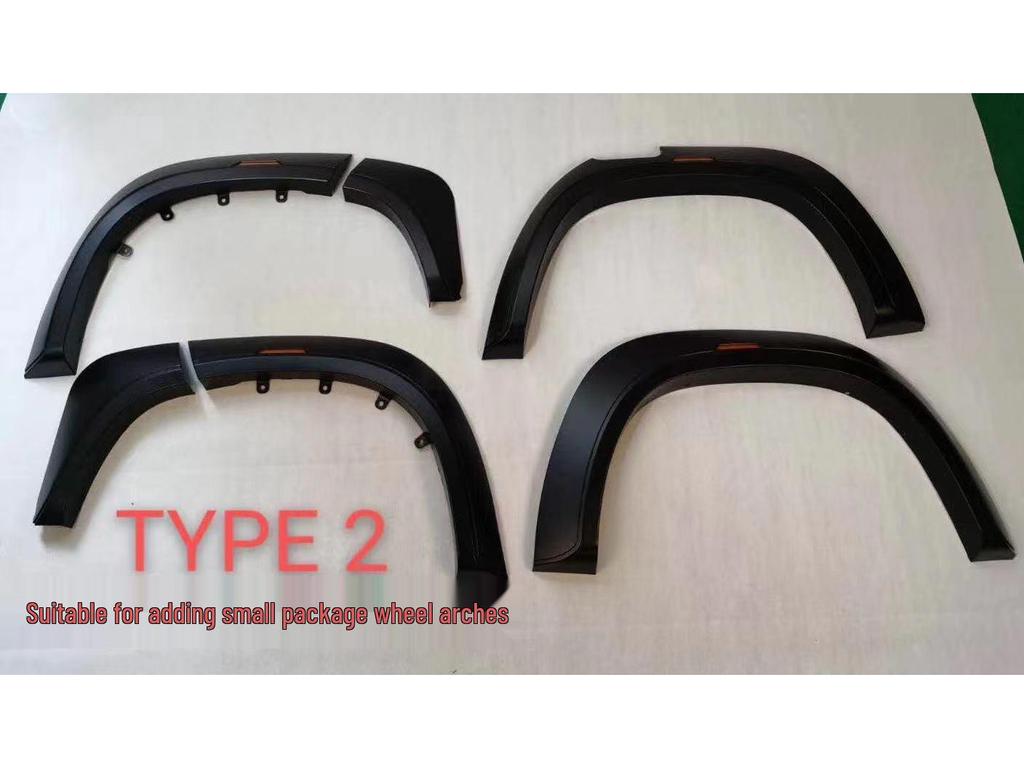 Mitsubishi L200 TRITON 2015-2019 Widened Wheel Arches with Reflector