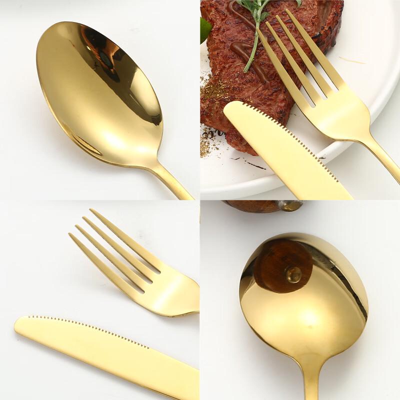 Xihe 24-Piece Western Cutlery Set