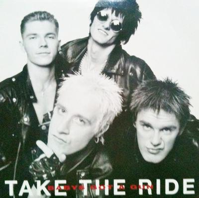 7inch Record BABYS GOT A GUN - Take The Ride NMBS1 No Mercy Record 1990 UK Rock Used