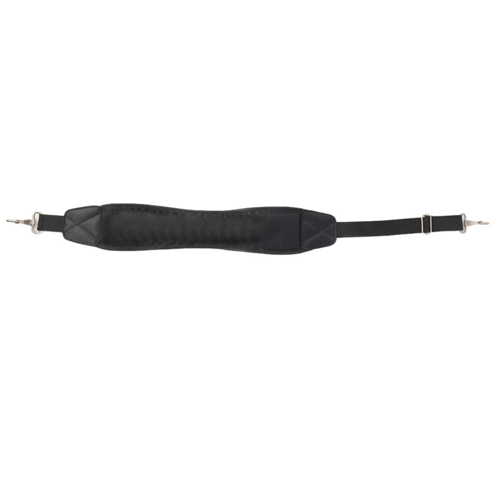 

Golf Cart Bag Straps Adjustable Golf Bag Padded Shoulder Strap Replacement with Two Metal Hooks Golf Bag Strap чорний