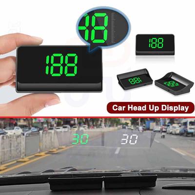 Car Head Up Display GPS HUD Digital Speedometer Plug and Play for All Cars Big Font KMH MPH Windshield Projector Car Accessories