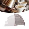 Koffiefilterhouder Opbergruimte Koffiefilterpapier Dispenser Rek met Stofdichte Deksel voor Café