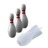 Bowling Resin Creative Molds Kit DIY Crystal Epoxy Resin Bowling Ball Silicone Mold Family Play Table Ornament Candle Mould