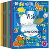 Cartoon Sticker Book for Toddlers: Ages 0-6 Concentration Training