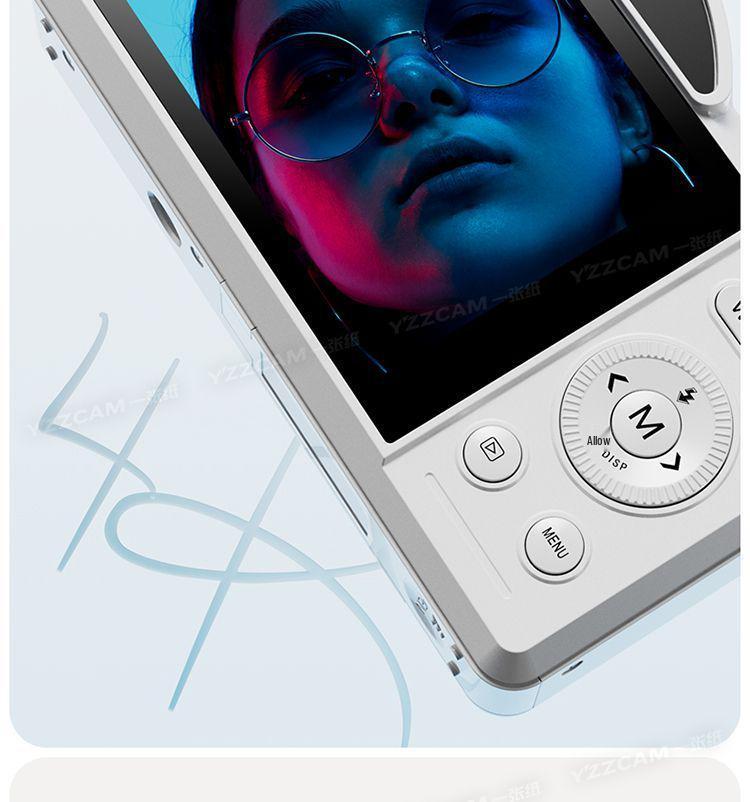 Studentische Dual-HD-Touchscreen-Kamera mit Front- und Rückkamera, WLAN und Selfie-Funktionen