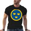 Swedish Air Force Tshirt Breathable Gym Short Sleeve Tshirt