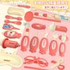 CORPER TOYS Doctor Play Set, 27-Piece Play Set with Mini Doctor Role-Play Tools, Stethoscope, and Storage Case, Perfect for Christmas Gifts (Pink)