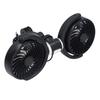USB Car Cooling Fans for Backseat Dual Head Car Fan Quiet Vehicle Rear Headrest Fans for Driving