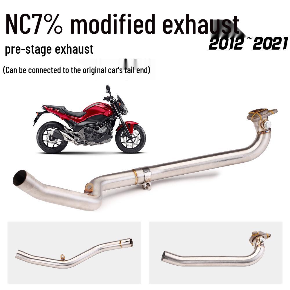 Motorcycle NC700S/NC750S/750X Stainless Steel Front & Rear Sections (2012-2020)