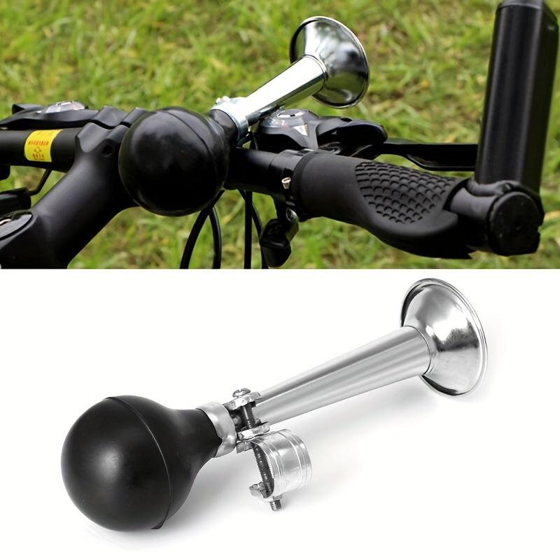 Fahrradklingel, Vintage Goldene Lufthupe mit Eulendesign zum Fahrradfahren.
