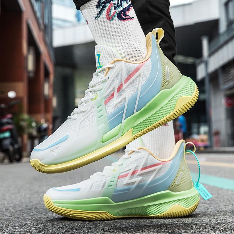 Men's Comfortable Breathable Padded Non-Slip 2025 New Outdoor Fitness Sports Fashion Running ShoesCool Basketball Shoes