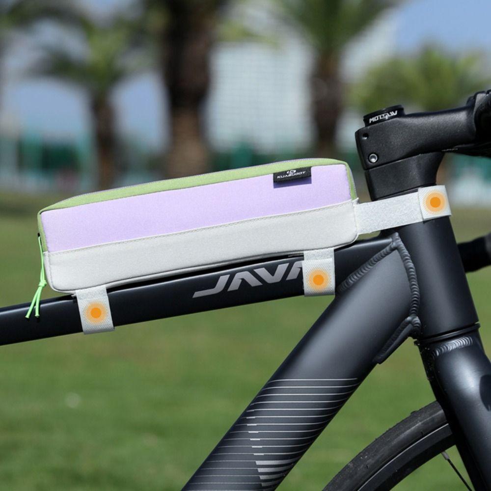 Vodotěsná přední taška na nosník kola Úložná taška na rám kola Taška na horní trubku kola Cyklistické příslušenství
